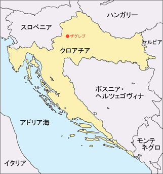 �N���A�`�A�̒n�}